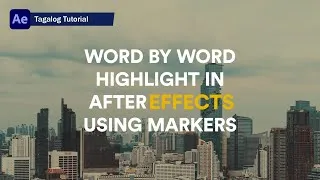 Thumbnail: Word by Word Animation with Markers