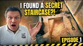 Thumbnail: Underfloor Heating Dig: SECRET STAIRCASE FIND