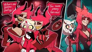 Thumbnail: Charlie Can't Resist Female Alastor!❤️ | Hazbin Hotel Comic Dub