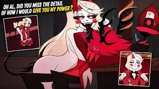 Thumbnail: Charlie's Flirty Deal With The Alastor...Then THIS Happened ❤️ | Hazbin Hotel Comic Dub