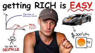 Thumbnail: getting rich as f*ck is actually really easy lol