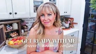 Thumbnail: GET READY WITH ME // MY CURRENT SELF TANNING, EYELASH & MAKEUP ROUTINE // CHARLOTTE GROVE FARMHOUSE