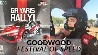 Thumbnail: GOODWOOD FESTIVAL OF SPEED - I WENT IN A RALLY CAR! RED BULL INVITED ME !!
