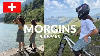Thumbnail: WE RODE TO MORGINS BIKEPARK IN SWITZERLAND 🇨🇭