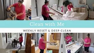 Thumbnail: Sunday Whole House Reset & Deep Clean with Me | CLEAN AND DECLUTTERING MOTIVATION