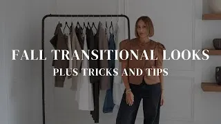 Thumbnail: TRANSITIONAL FALL LOOKS | TIPS AND TRICKS | FALL FASHION