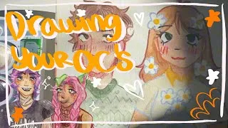 Thumbnail: DRAWING MY SUBSCRIBERS OCS!!!