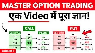 Thumbnail: Option Trading Complete Masterclass | FREE Course for Beginners to Advanced | Learn Option Trading