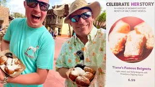 Thumbnail: Tiana’s Famous Beignets @ Magic Kingdom + Tiana's Bayou Adventure Update & The Godfather of Beignets