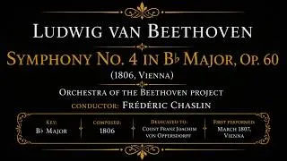 Thumbnail: Beethoven 4 Symphony No 4 The Beethoven Project Frédéric CHASLIN