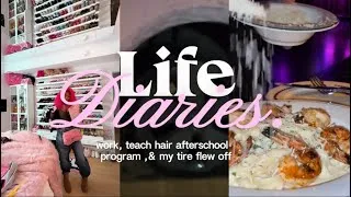 Thumbnail: MY TIRE FLEW OFF ON THE HIGHWAY | Day in the Life of a Young Entrepreneur 🤯🎀🫣