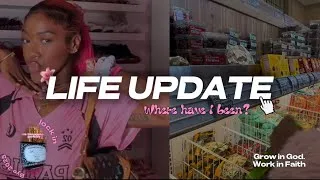 Thumbnail: hey y’all… I’m back 🩷🎀 | cooking dinner, entering adulthood & life at 25