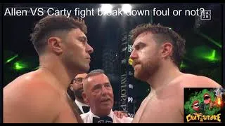 Thumbnail: WHAT JUST HAPPENED?! 😳 Foul or Not? 👀🥊 What Really Happened Before Carty Fell Out of the Ring