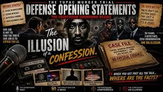 Thumbnail: Tupac Murder Trial Defense Opening Statements The Illusion of a Confession: 📼🎙 in under 30 minutes