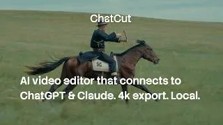 Thumbnail: AI video editing is now LOCAL, FAST, and FREE