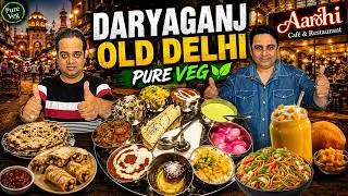 Thumbnail: Aarohi Veg Restaurant Daryaganj Old Delhi | Special Thali, Veg Noodles, Spring Roll,  ChatoraPoint