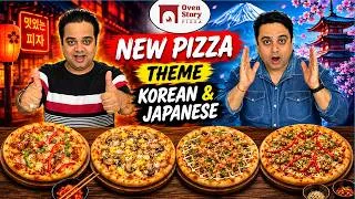 Thumbnail: Oven Story Pizza Review 🍕 Korean & Japanese Pizzas | Sesame Samurai Paneer Pizza | ChatoraPoint