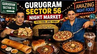 Thumbnail: Gurgaon Sector 56 Night Food Market 🔥 Famous Street Food in Gurugram | ChatoraPoint Food Review