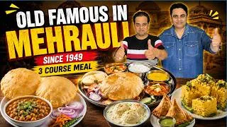 Thumbnail: 3 Course Meal in Mehrauli 😍 Pt. Siya Ram Sweets | Delhi Food Review ! food in Mehrauli ChatoraPoint