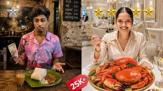 Thumbnail: ₹25 to ₹25,000 Food 🤤 Trying Cheapest vs Most Expensive Foods