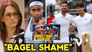 Thumbnail: COCO GAUFF CALLED AMERICA'S FANS "THE WORST" AND THEN GOT BAGELED FOR IT.