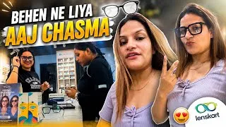 Thumbnail: Behen Ka New Look😍 Naya Chasma Le Liya Aaj 😎