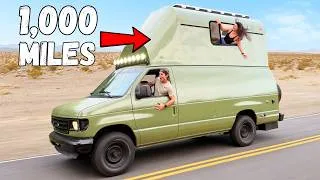 Thumbnail: I drove my DOUBLE DECKER van 1,000 miles to Maine!