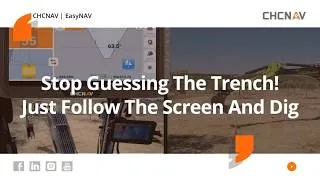 Thumbnail: CHCNAV TX73 Tutorial | How to Set Up Trench Excavation from Survey Points