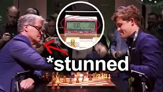 Thumbnail: When Magnus Carlsen Arrived 1.10 Late For A 3 Minute Game