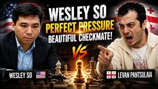 Thumbnail: Wesley So Outplays Levan Pantsulaia and Finishes with a Beautiful Checkmate