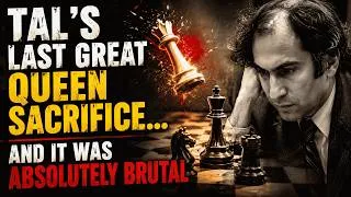 Thumbnail: Mikhail Tal’s LAST Great Queen Sacrifice! Tal vs. Akopian (1992)