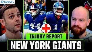 Thumbnail: New York Giants 2026 Injury Breakdown