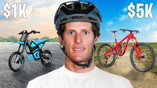 Thumbnail: $1K E-Moto vs $5K MTB