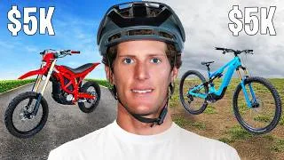 Thumbnail: $5k E-Moto vs $5k E-MTB