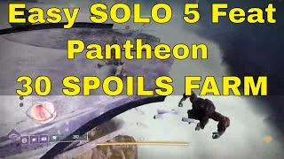 Thumbnail: Easy Solo 5 Feat Pantheon SPOILS FARM Morgeth Surpassing Egg Wish 1kv Catalyst Tier 5s Yeet Glitch