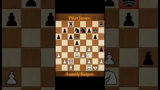 Thumbnail: Anatoly Karpov vs Jeroen piker •Amber Blindfold Monaco 2000•