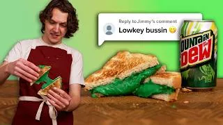 Thumbnail: I Tested CURSED Grilled Cheese Recipes