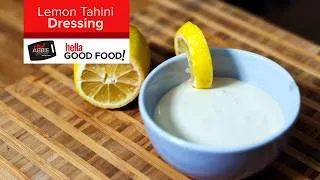 Thumbnail: HEALTHY Lemon Tahini Dressing - easy crowd pleaser