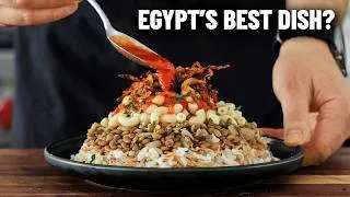 Thumbnail: I Spent 30 Years Cooking Before Trying Egypt's #1 Street Food Koshari