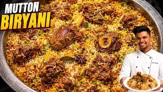 Thumbnail: 1 Kg Authentic Hyderabadi Mutton Biryani Recipe | Mutton Biryani | Biryani Recipe | Chef Nasim 