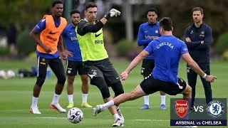 Thumbnail: 🚨 CHELSEA TRAINING STUNS AHEAD OF ARSENAL CLASH! 🔵 ALONSO IMPRESSED — MARTÍNEZ STEALS THE SHOW! 😱
