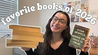 Thumbnail: my favorite books i've read in 2026 (so far)