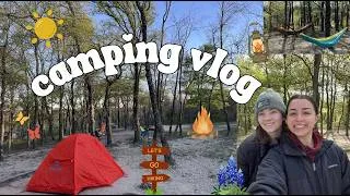 Thumbnail: a cozy camping vlog!