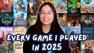 Thumbnail: All 45 Games I Played in 2025