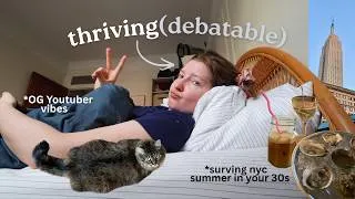 Thumbnail: Life updates (college), the Odyssey, broadway ⎸ messy girl summer in NYC