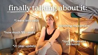 Thumbnail: I quit my 9-5 job to be a *full-time YouTuber* (debt, money, strategy...& brutal honesty)