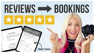 Thumbnail: How to Use Client Reviews to Book MORE Photo Clients (Step-by-Step)
