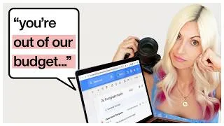 Thumbnail: Why Photography Clients Say You're "Out of Budget" (It's Not Your Price)