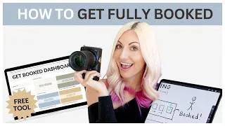 Thumbnail: 3-Part Strategy to Get More Bookings with Dream Clients (+ Free Booking Dashboard!)