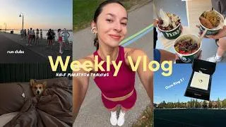 Thumbnail: Half Marathon Training, NEW Oura Ring, Prepping for a Trip | WEEKLY VLOG